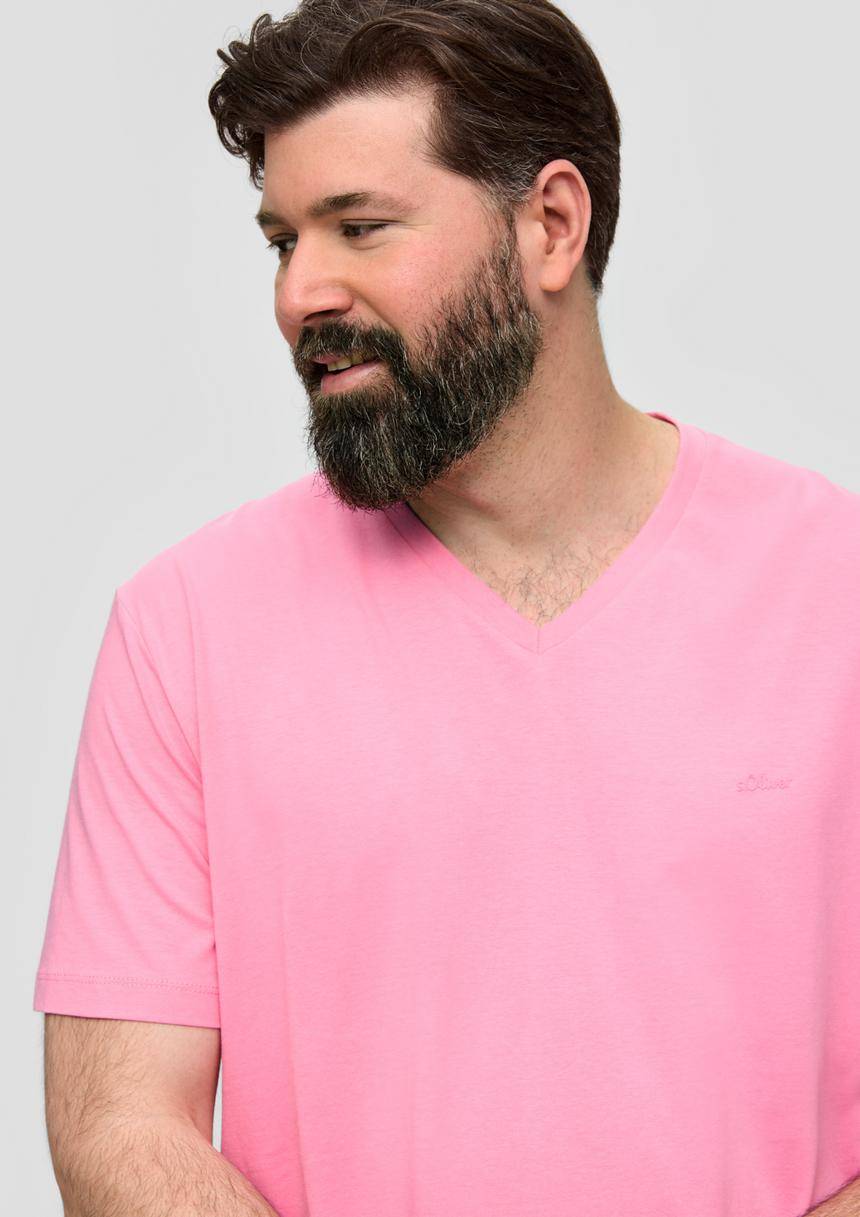 S.Oliver T-Shirt Mit V-Ausschnitt