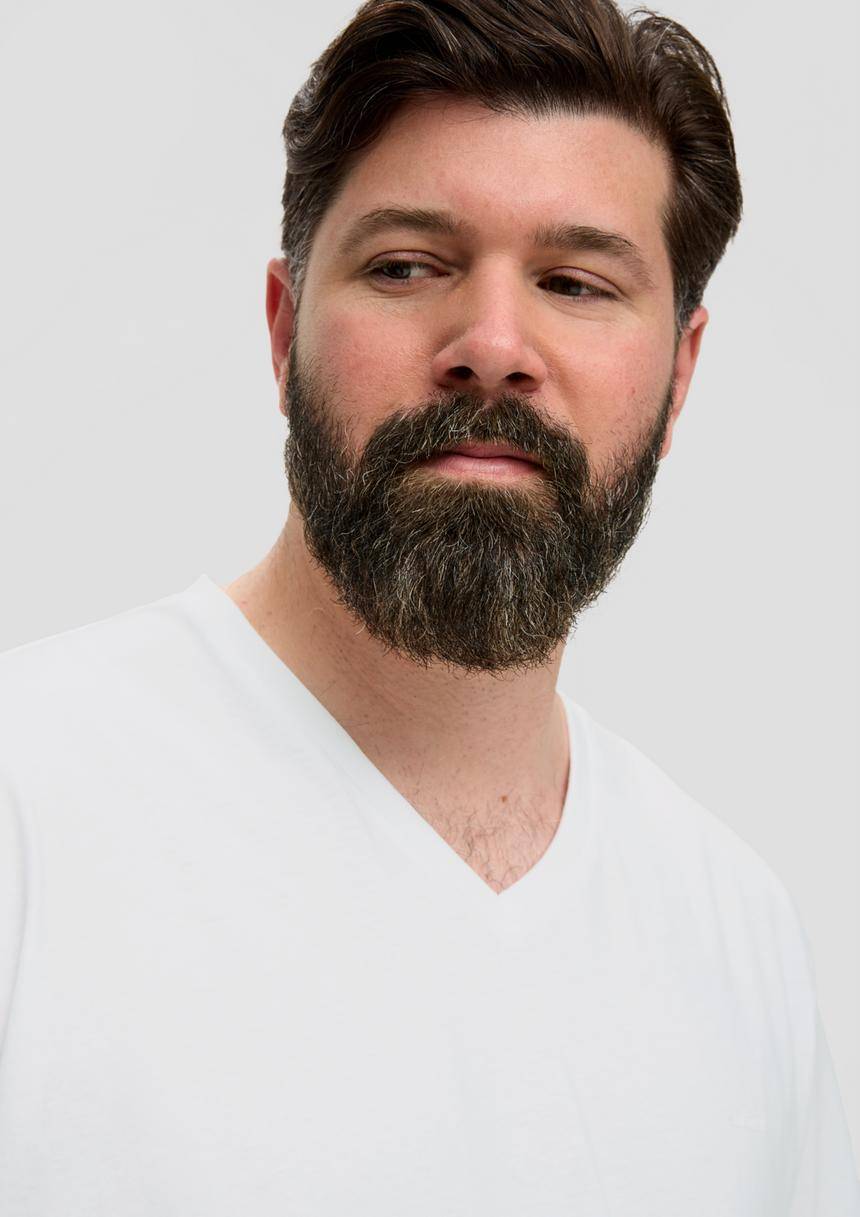 S.Oliver T-Shirt Mit V-Ausschnitt