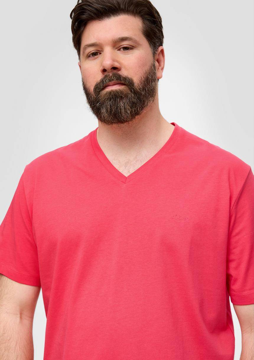 S.Oliver T-Shirt Mit V-Ausschnitt