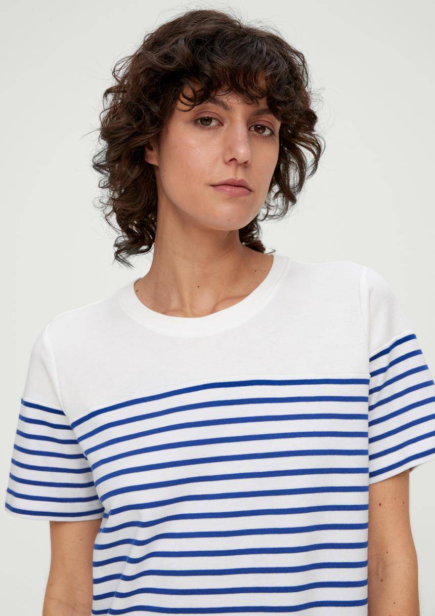 S.Oliver T-Shirtkleid Aus Reiner Baumwolle