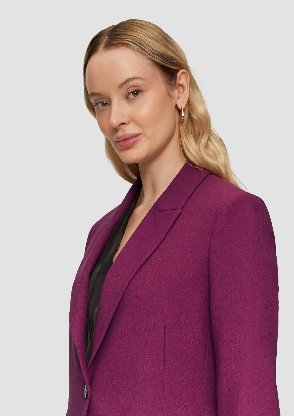 S.Oliver Taillierter Blazer Im Slim Fit