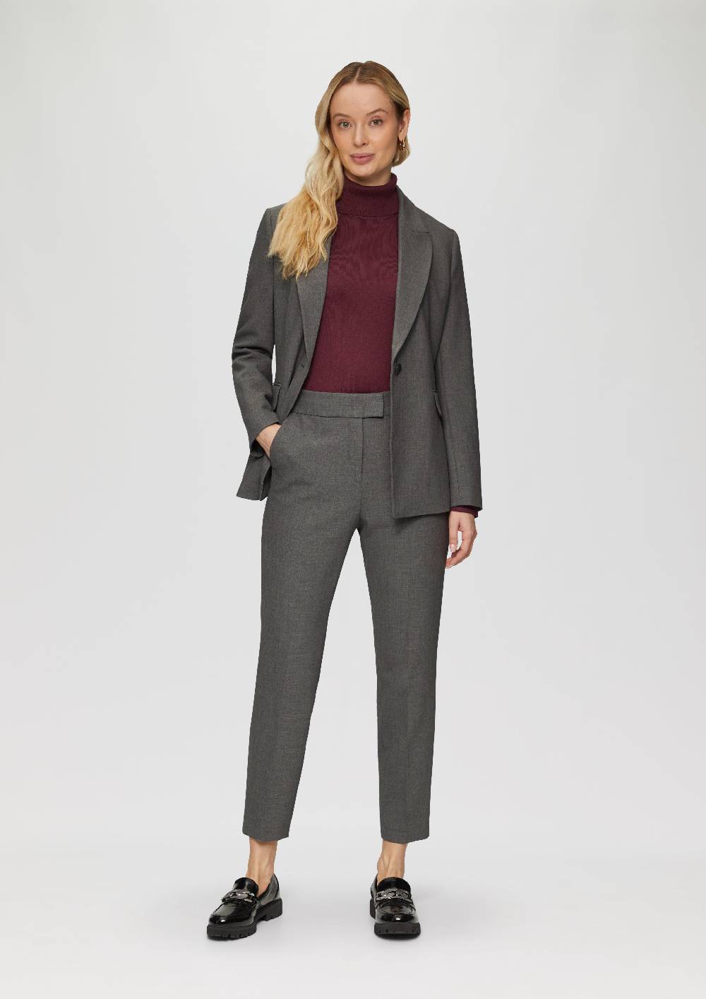 S.Oliver Taillierter Blazer Im Slim Fit