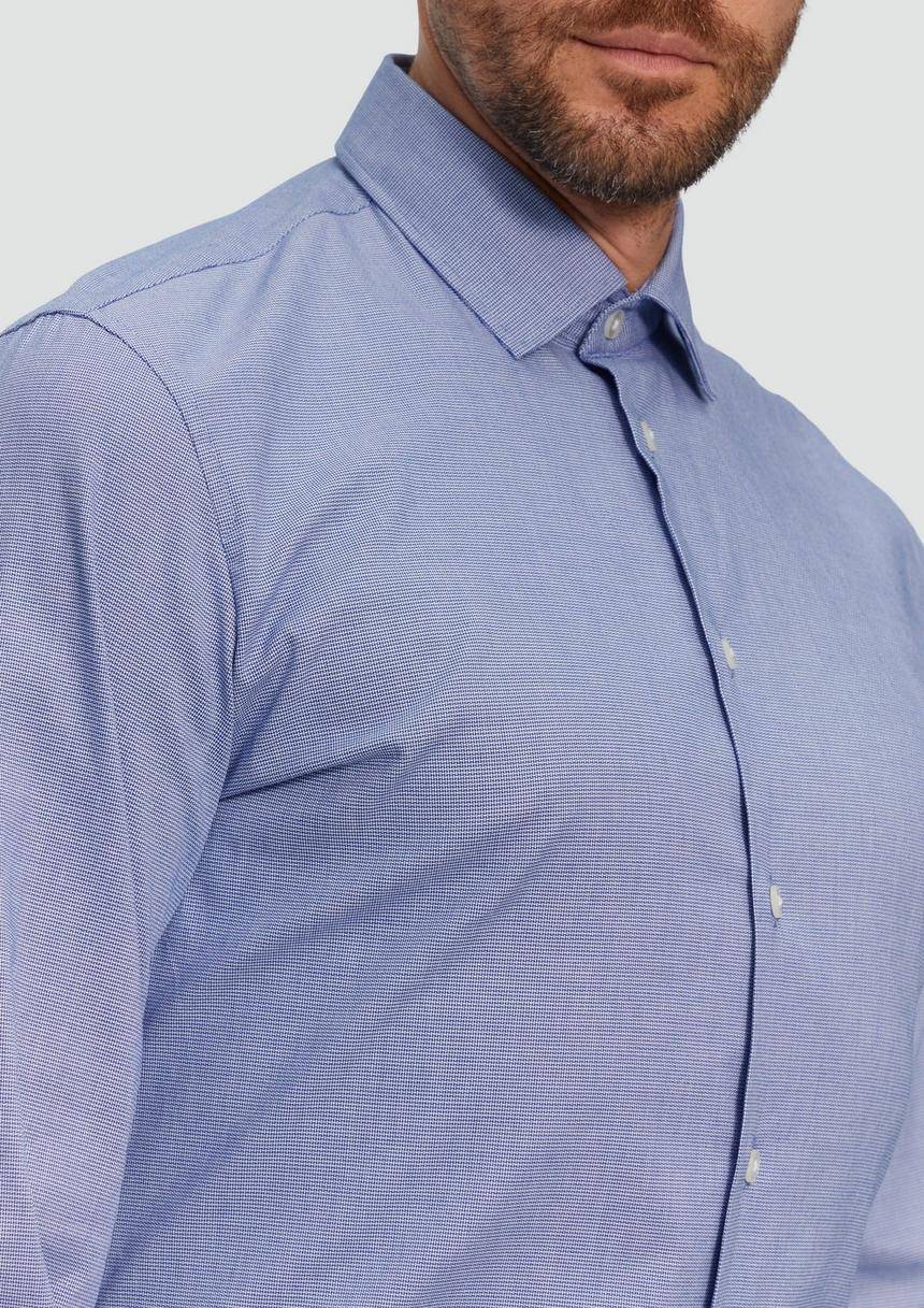 S.Oliver Tailored Fit: Hemd Aus Baumwollstretch