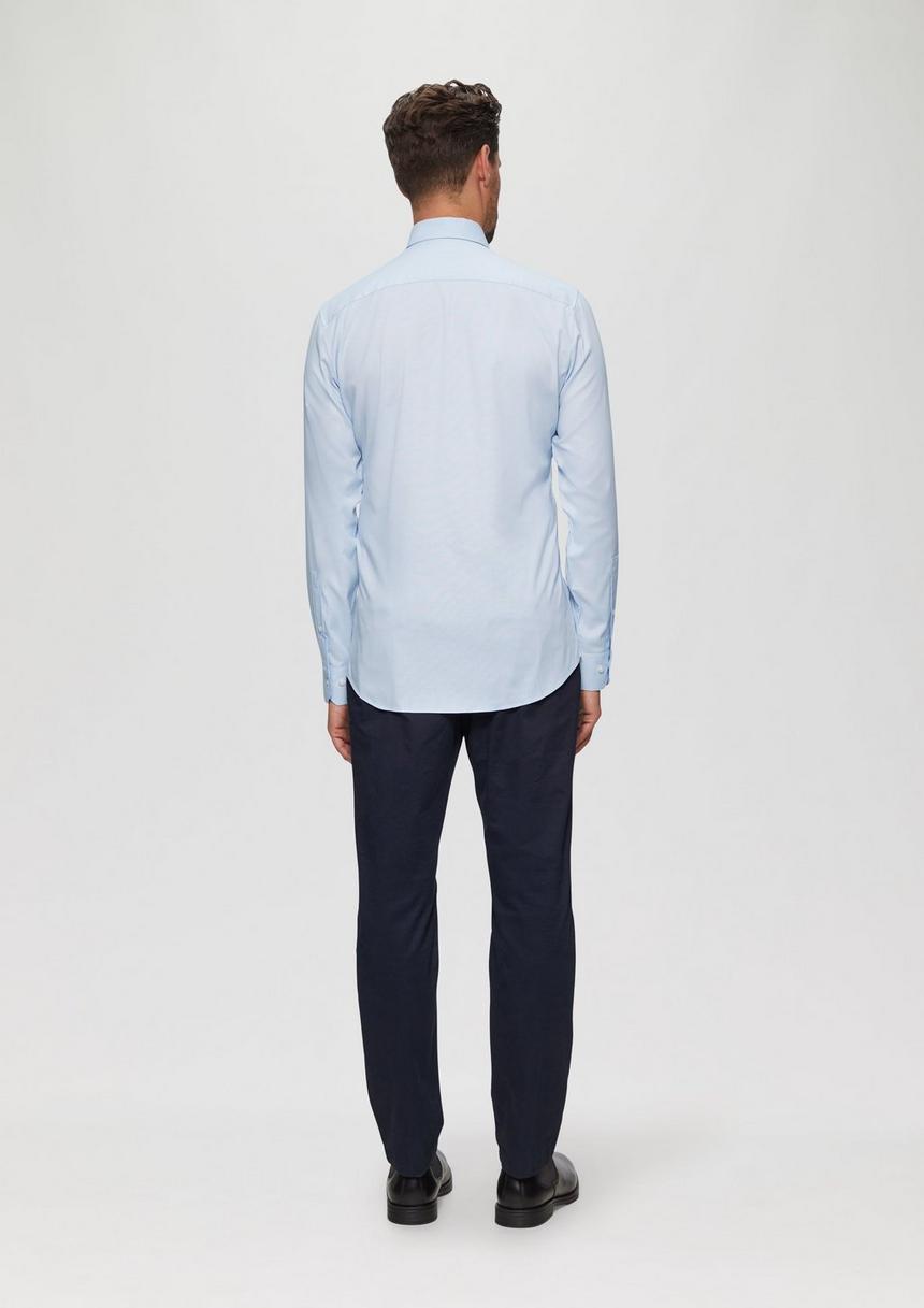 S.Oliver Tailored Fit: Hemd Aus Baumwollstretch