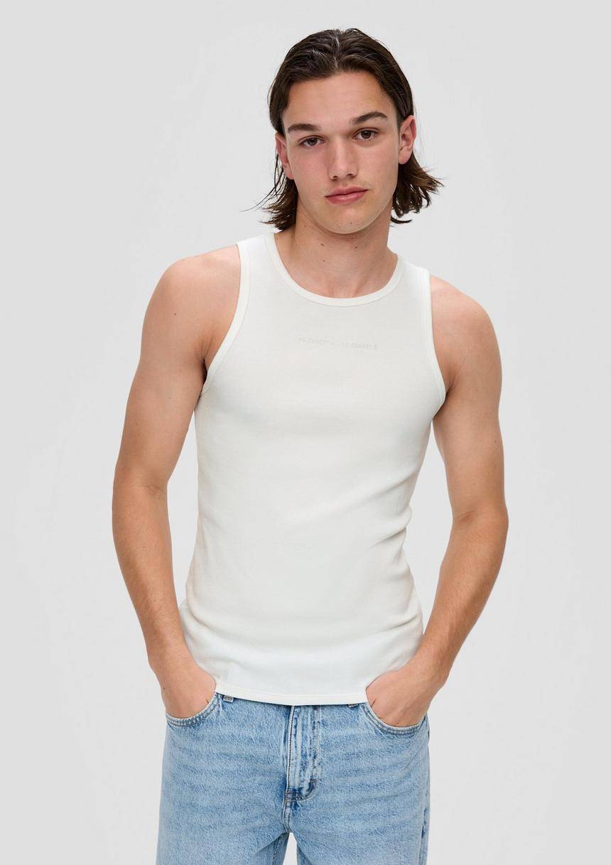 S.Oliver Tanktop Aus Rippware
