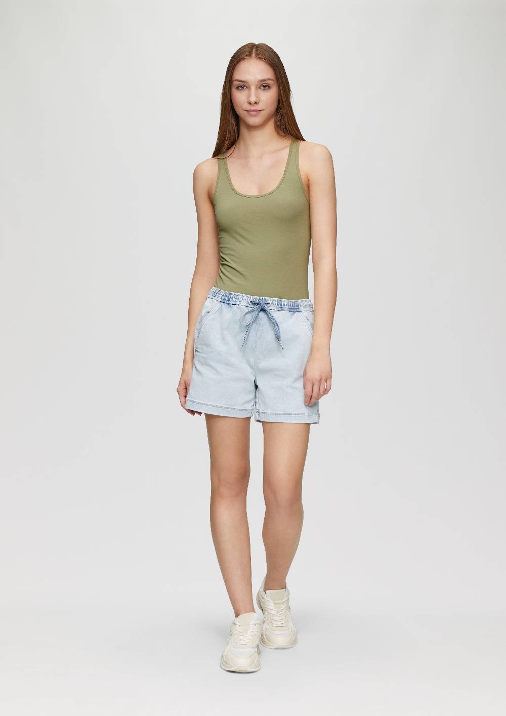S.Oliver Top Aus Baumwolljersey Im Slim Fit