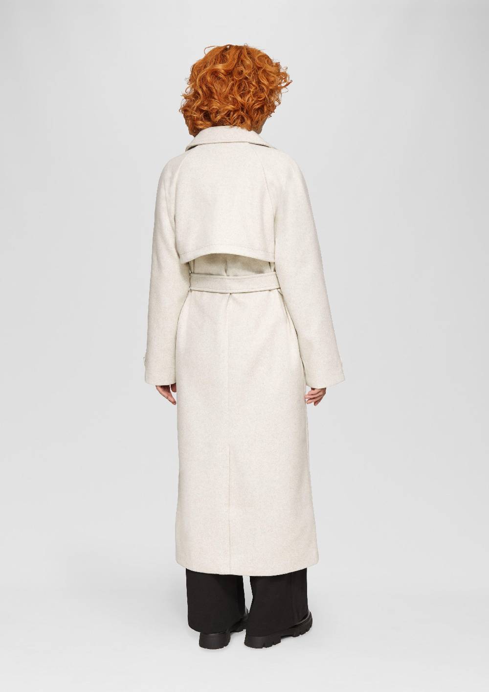 S.Oliver Trenchcoat In Wolloptik