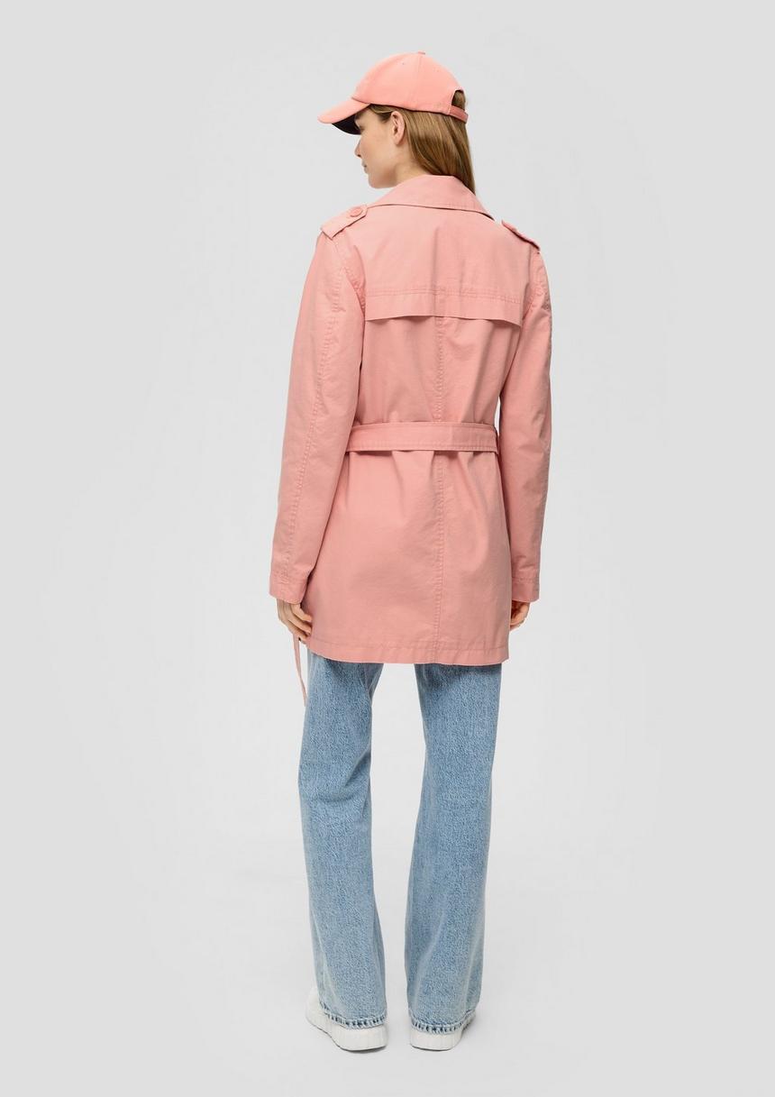 S.Oliver Trenchcoat Mit Bindegürtel