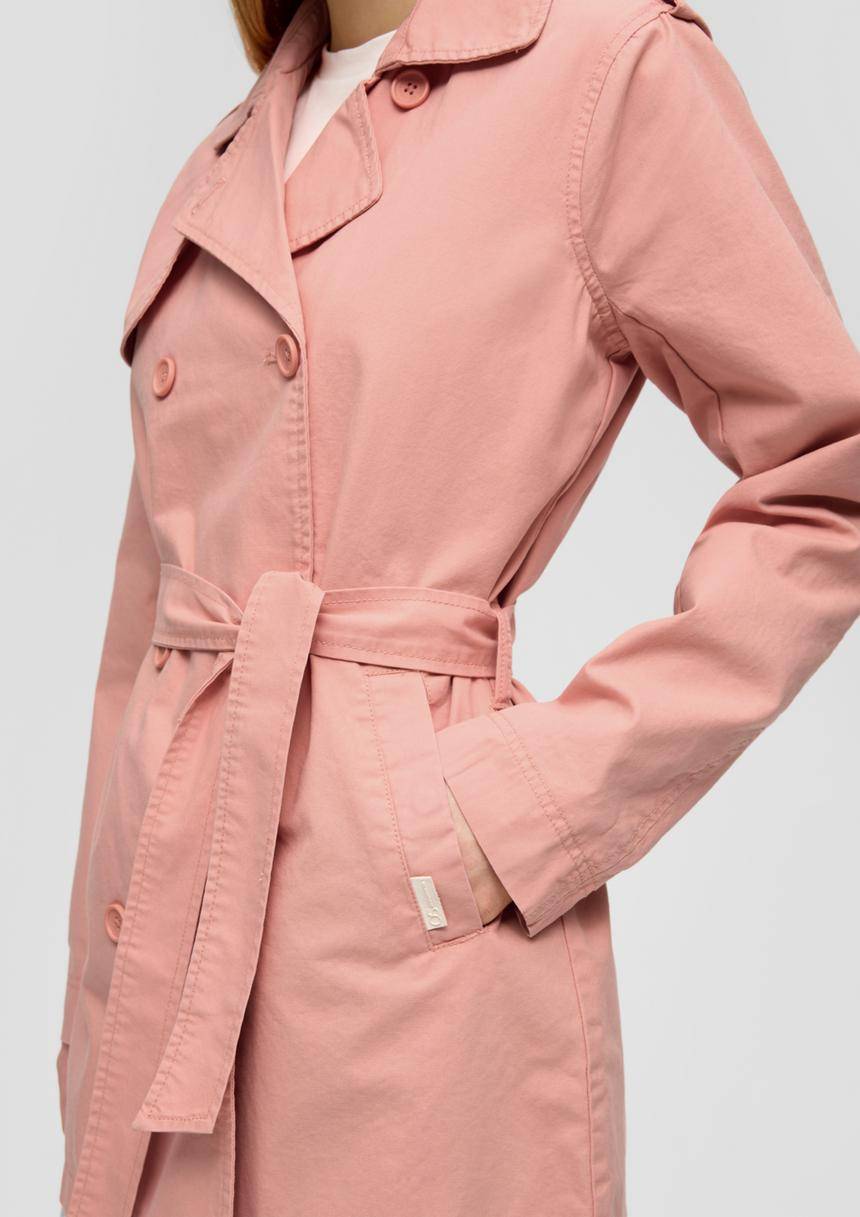 S.Oliver Trenchcoat Mit Bindegürtel
