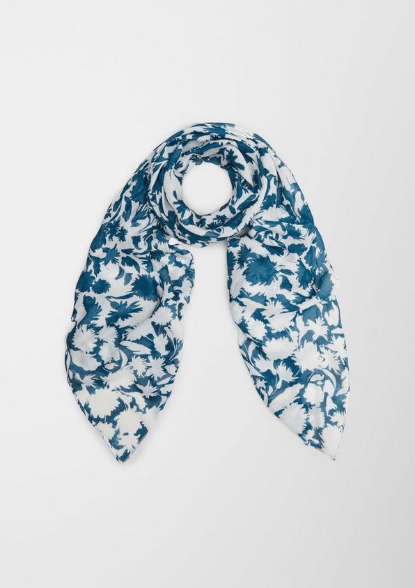 S.Oliver Tuch aus Viskose und Leinen