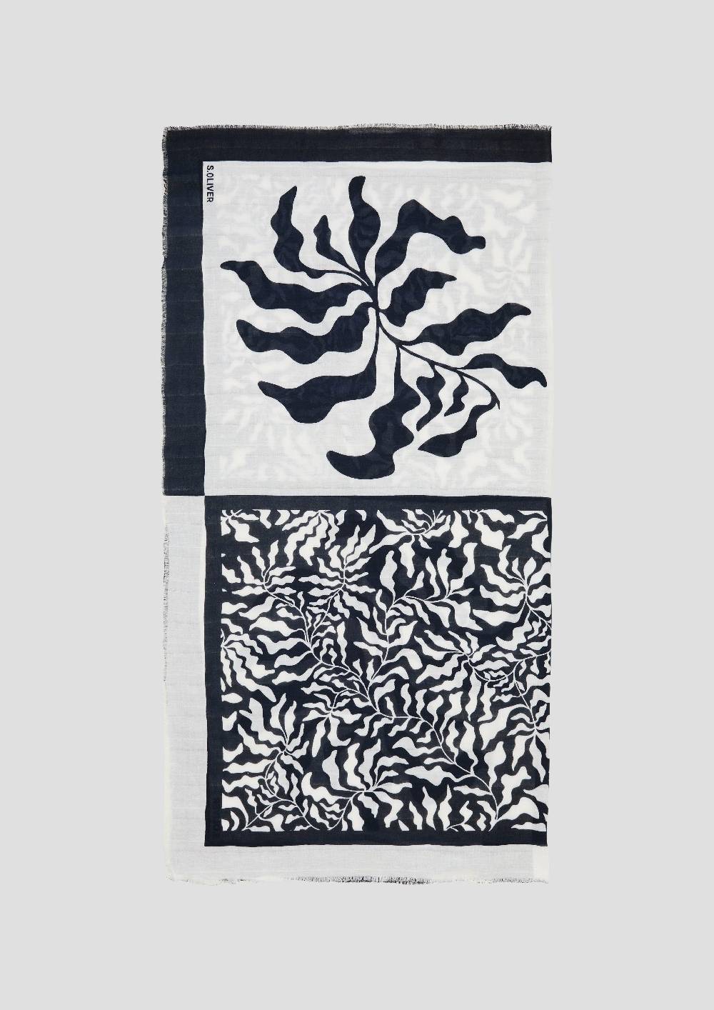 S.Oliver Tuch Mit All-over-Muster