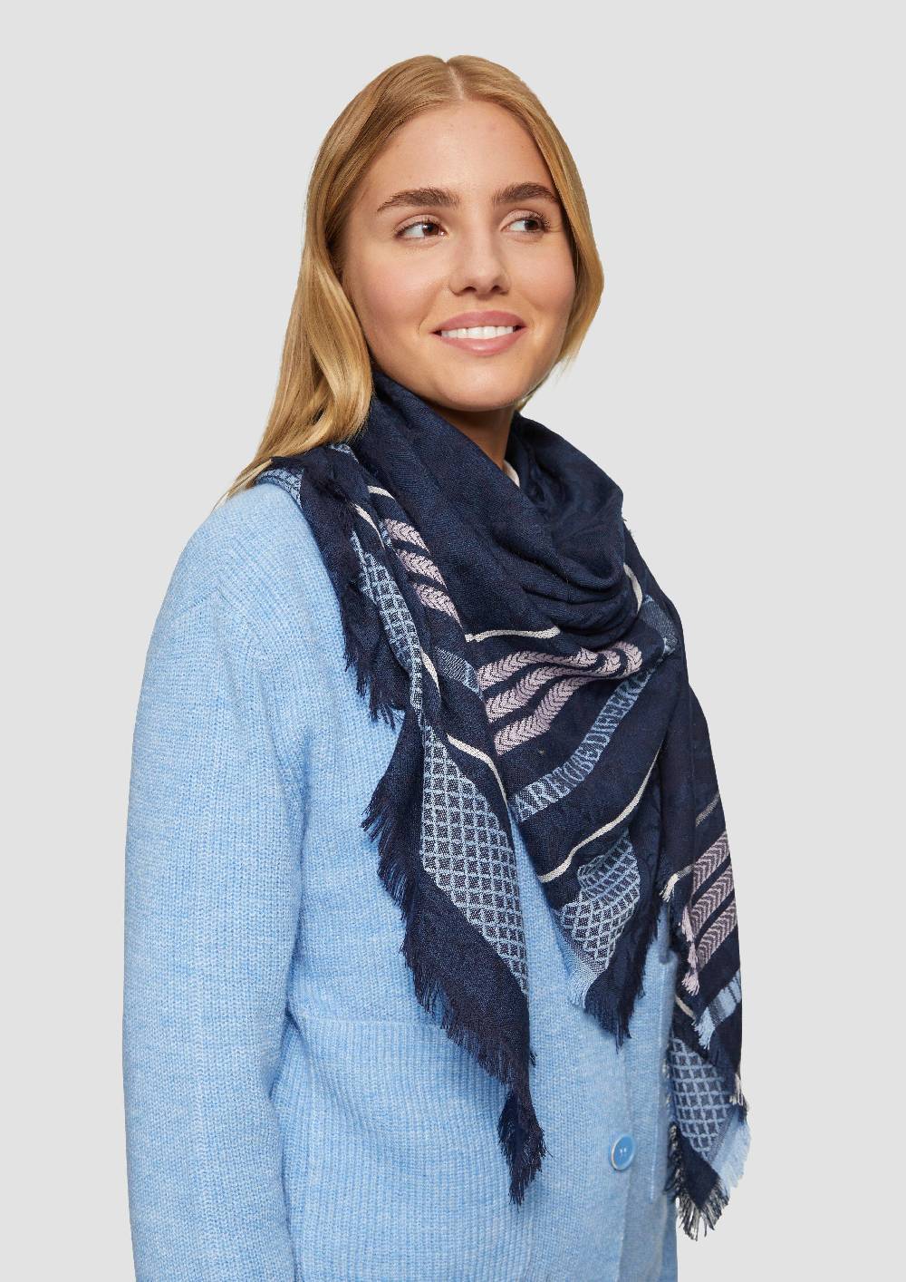 S.Oliver Tuch Mit All-over-Print