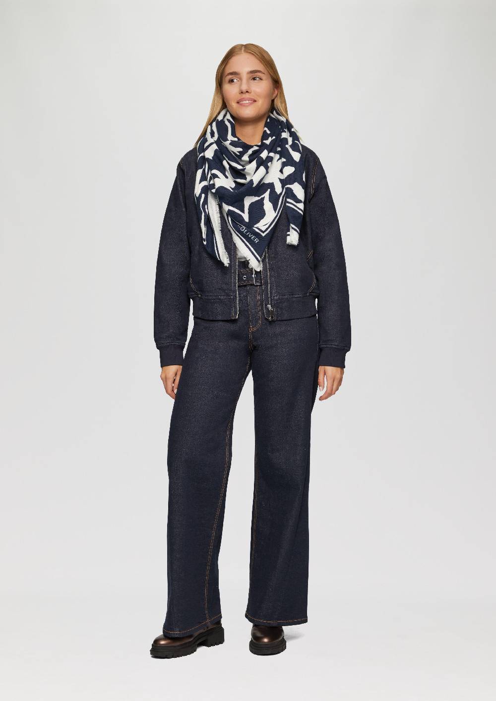 S.Oliver Tuch Mit All-over-Print