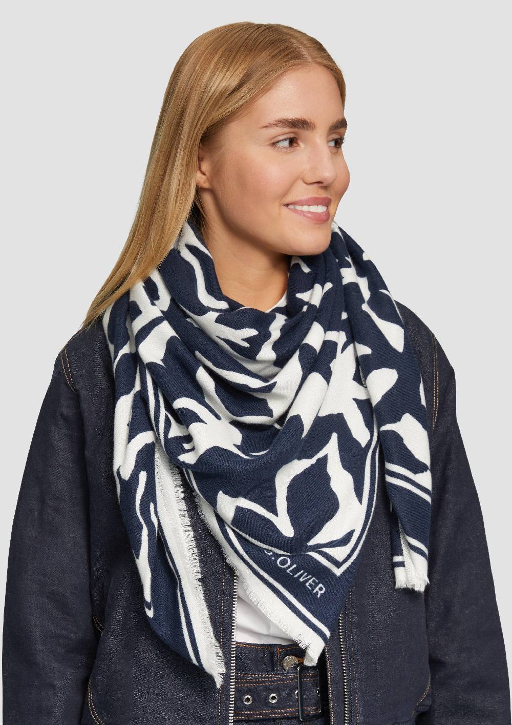 S.Oliver Tuch Mit All-over-Print