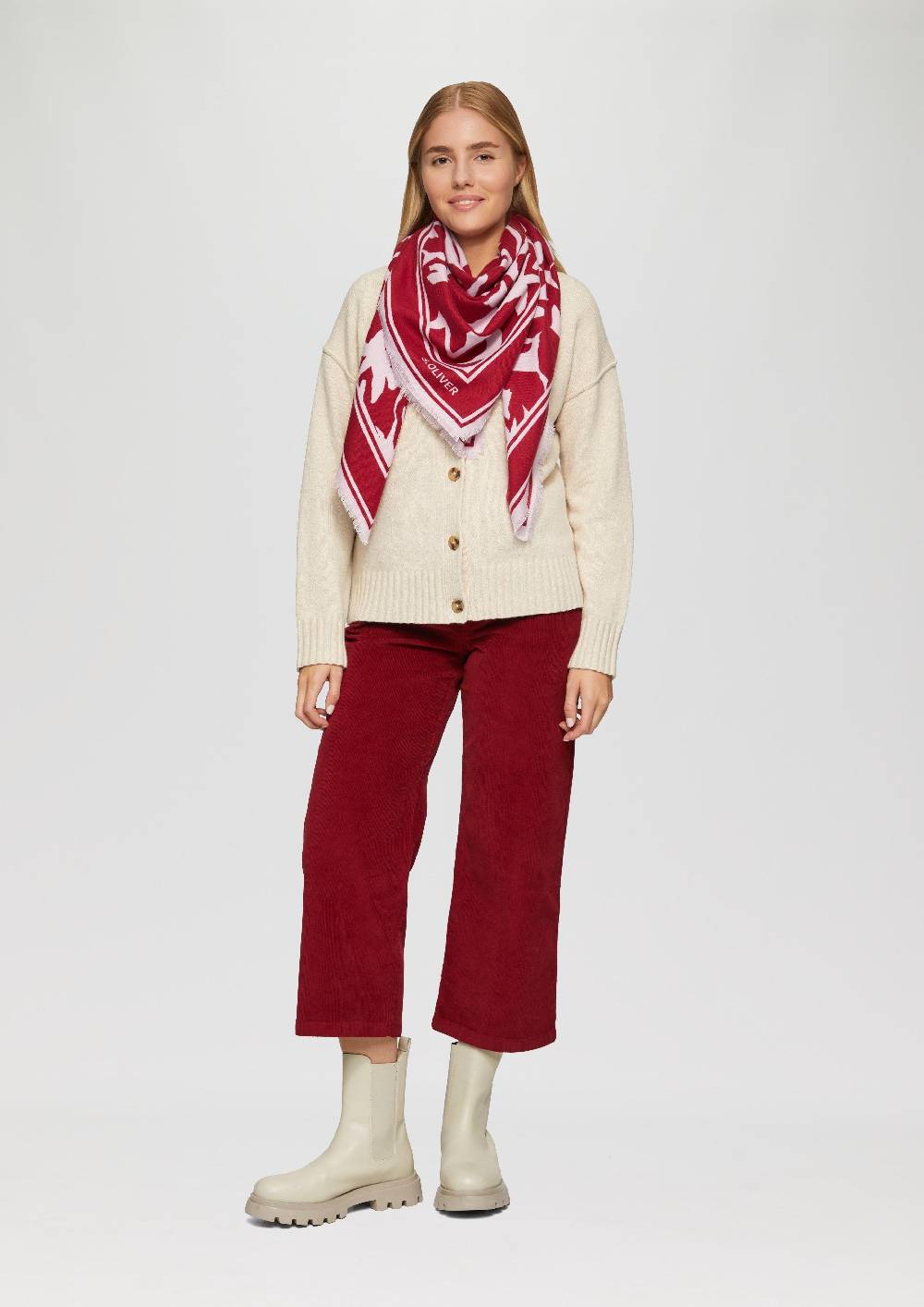 S.Oliver Tuch Mit All-over-Print