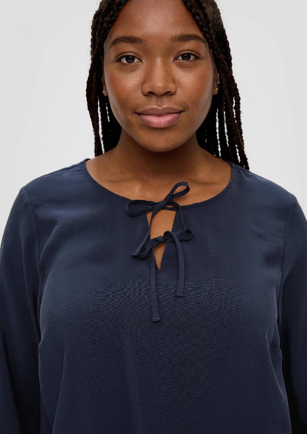 S.Oliver Tunikabluse Aus Modalmix