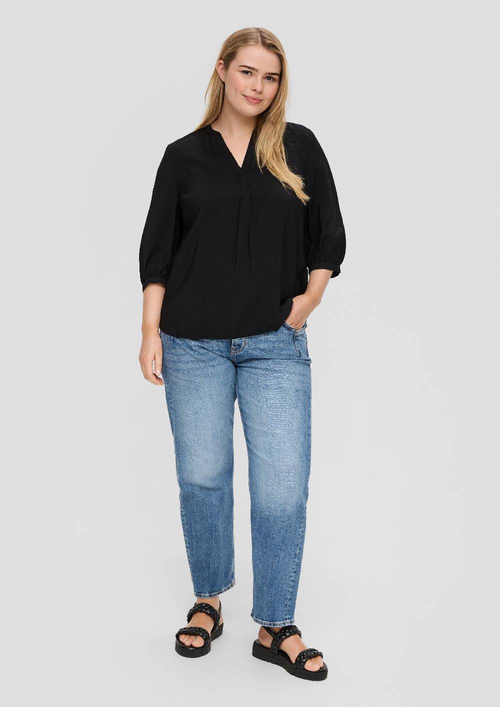 S.Oliver Tunikabluse Aus Viskosemix