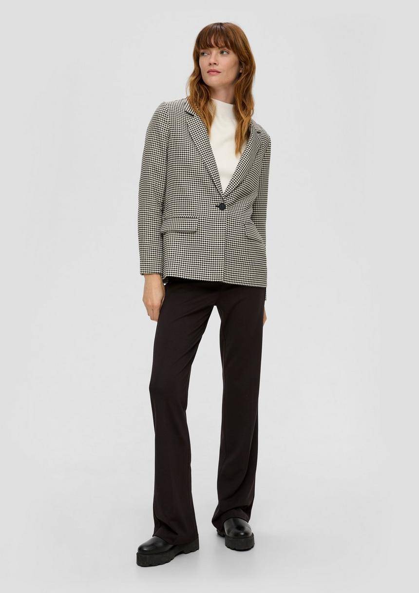 S.Oliver Twill-Blazer Mit Viskose