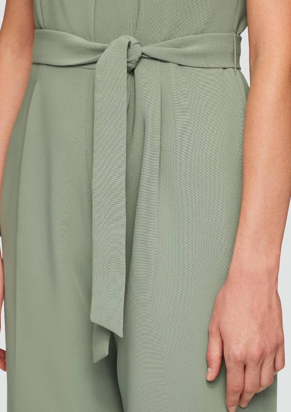 S.Oliver Twill-Jumpsuit Mit Cut-Outs