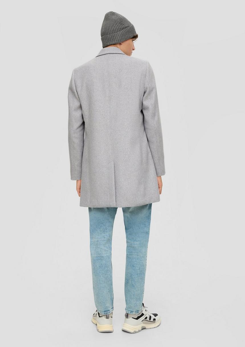 S.Oliver Twill-Mantel Aus Wollmix
