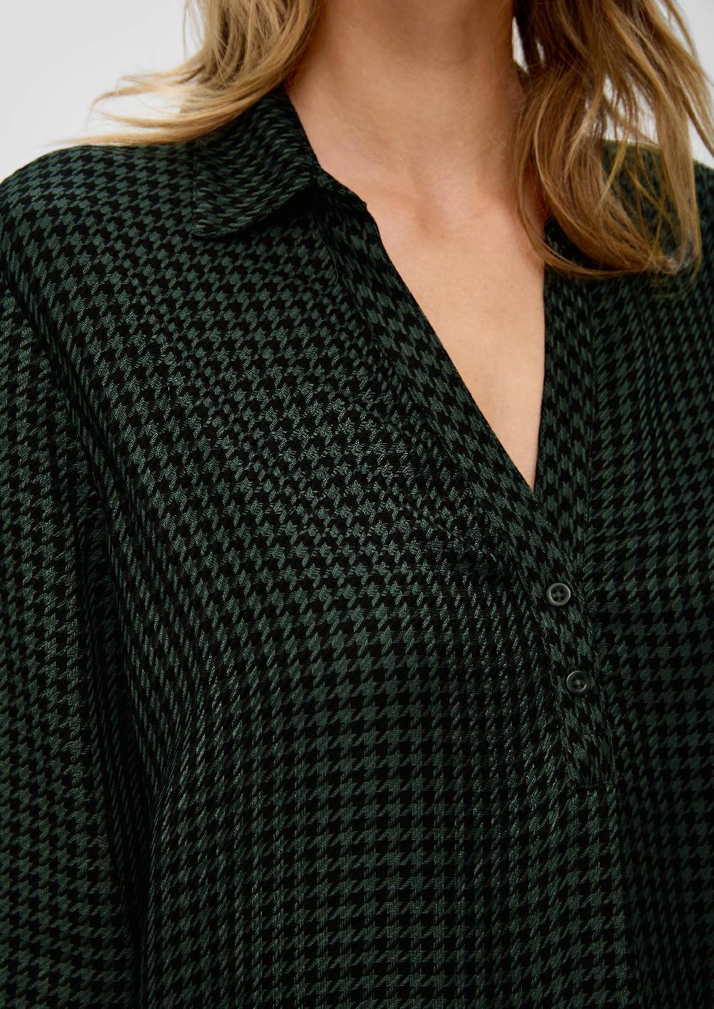 S.Oliver Twillbluse Aus Modalmix