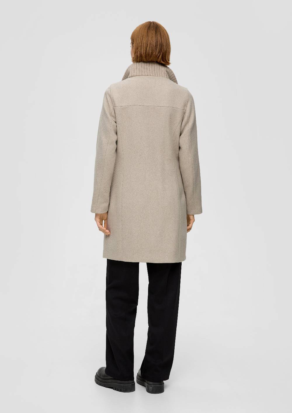 S.Oliver Twillmantel Mit Stehkragen