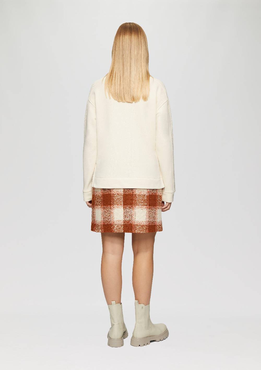 S.Oliver Undyed Sweatshirt Im Fabricmix