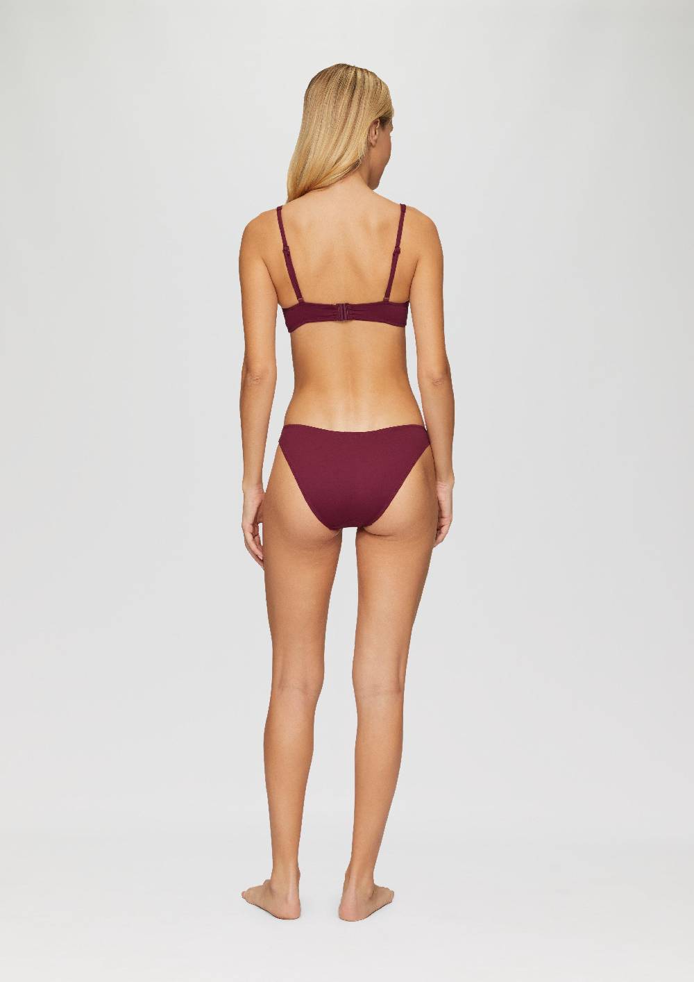 S.Oliver Unifarbener Bustier-Bikini