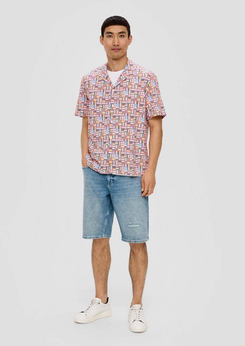 S.Oliver Unisex Kurzarmhemd Mit EM-Print