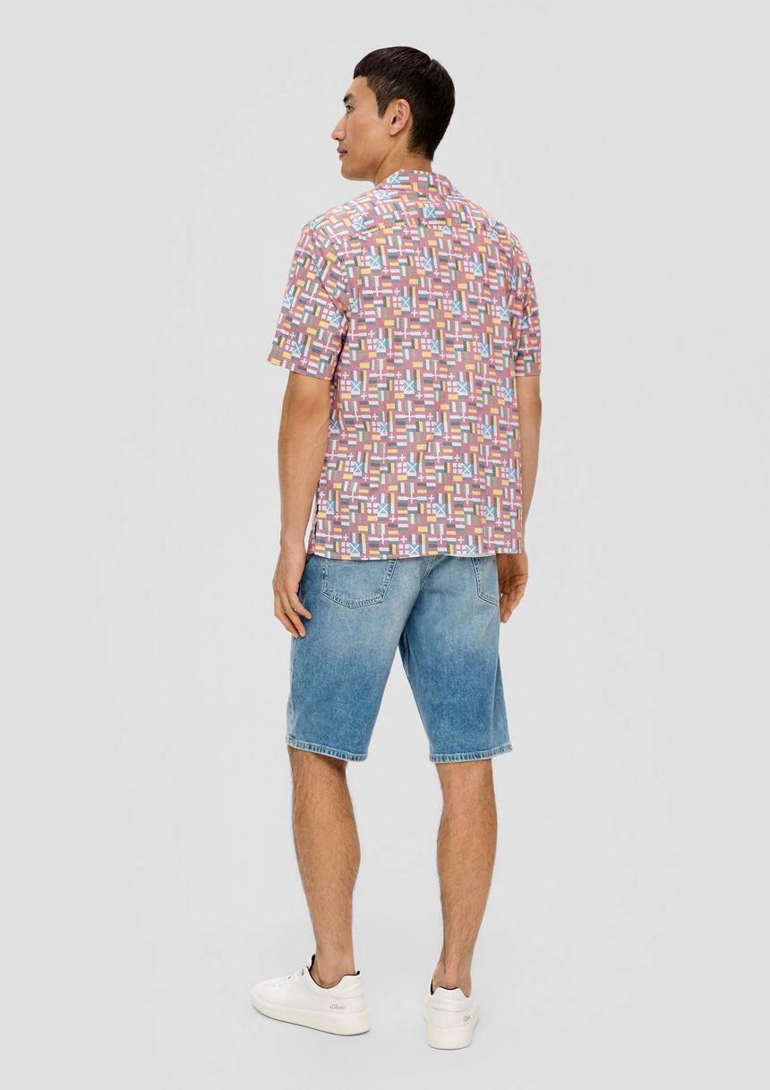 S.Oliver Unisex Kurzarmhemd Mit EM-Print