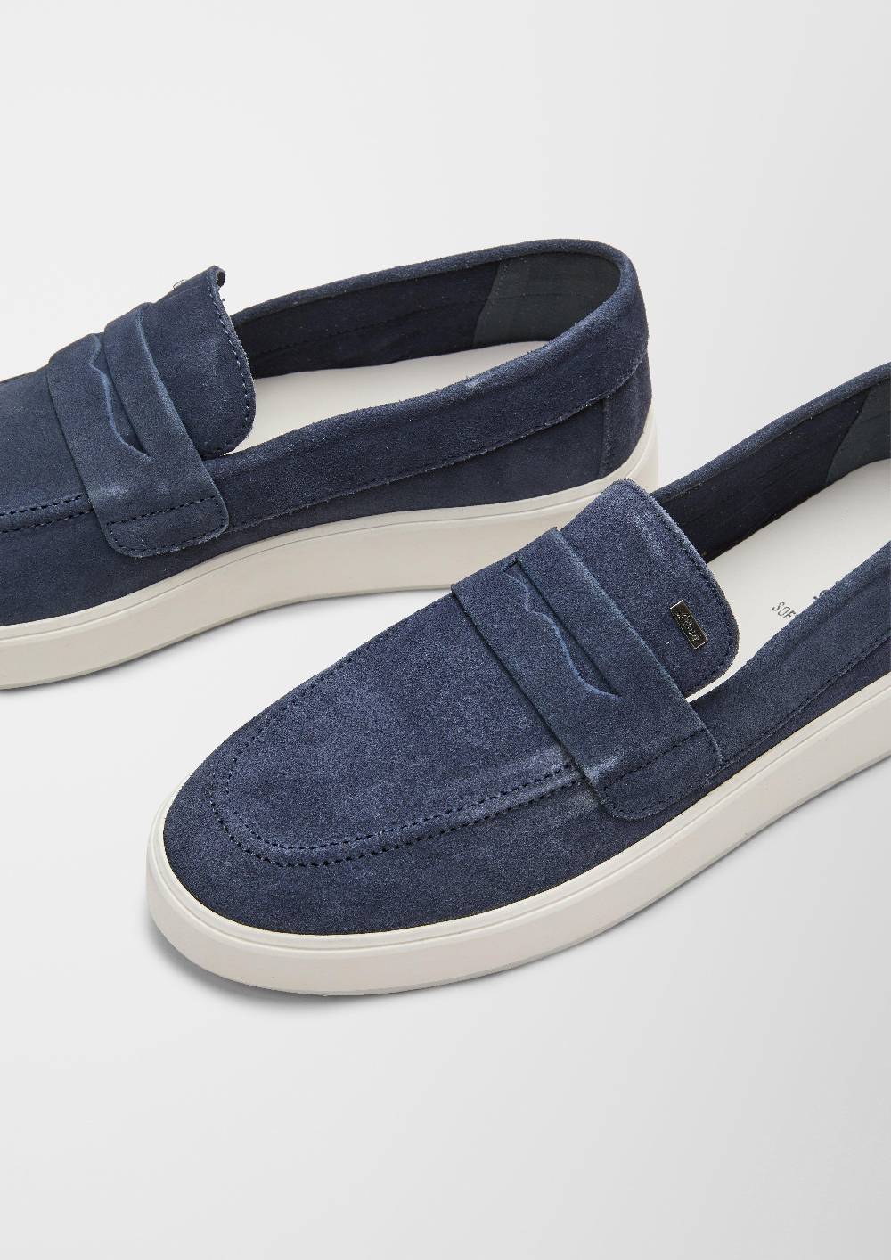 S.Oliver Velours-Slipper Mit Zier-Element