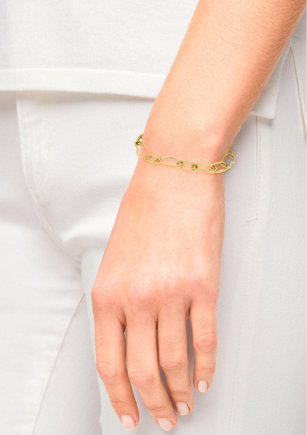 S.Oliver Vergoldetes Edelstahl-Armband