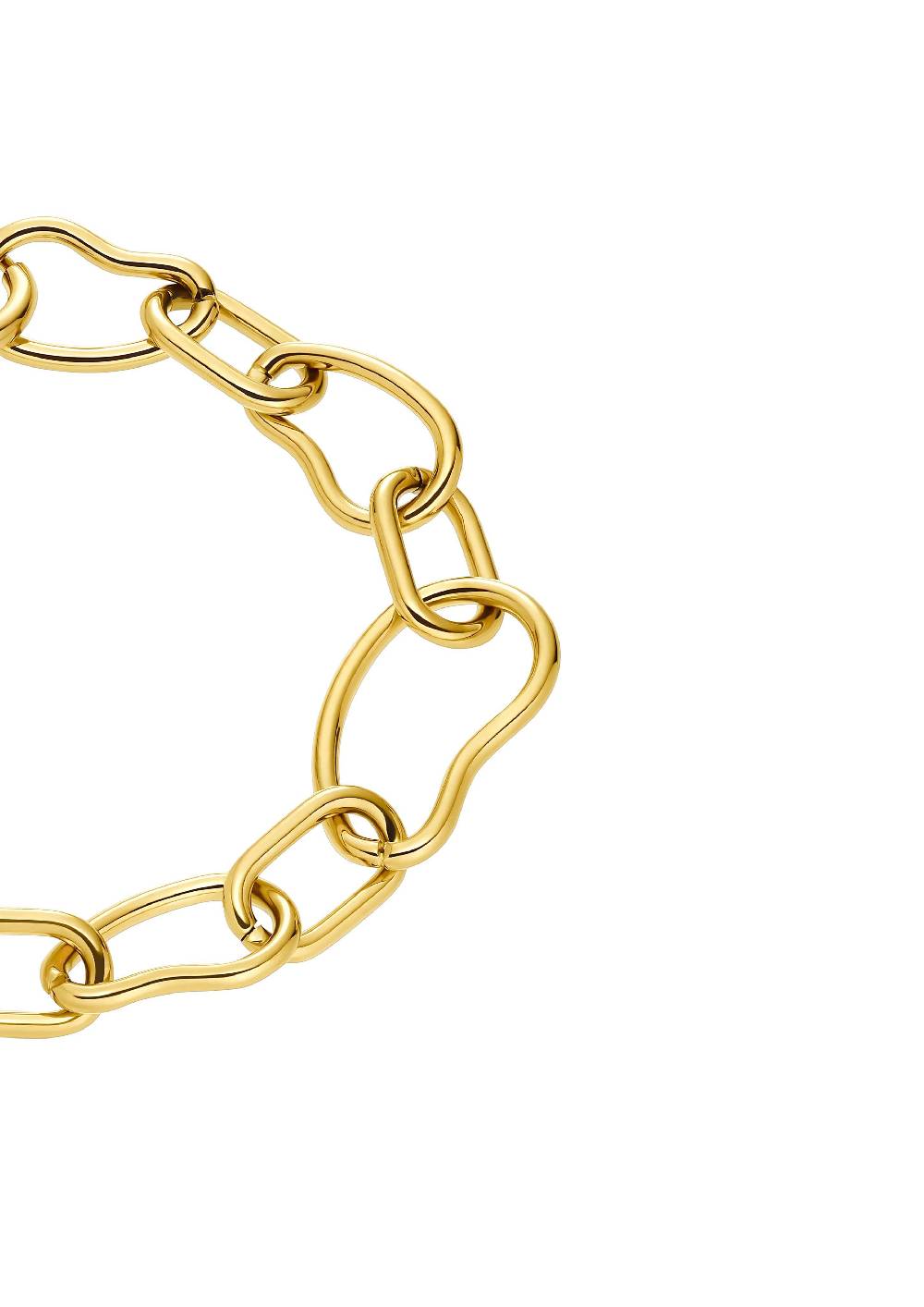 S.Oliver Vergoldetes Edelstahl-Armband