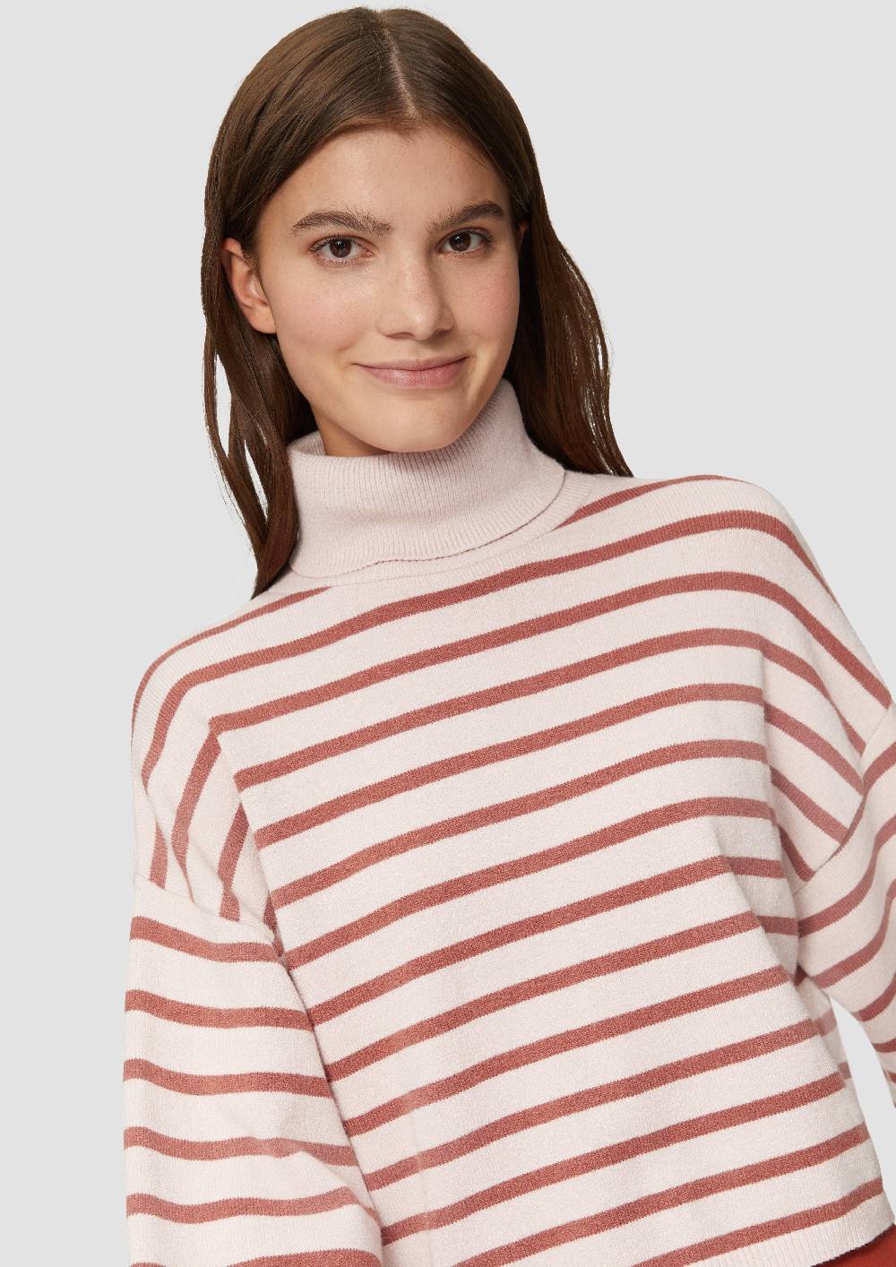 S.Oliver Verkürzter Pullover Aus Viskosemix