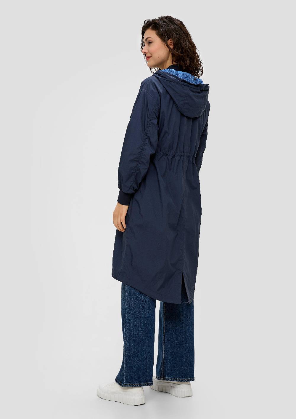 S.Oliver Verstellbarer Parka In Crinkle-Optik