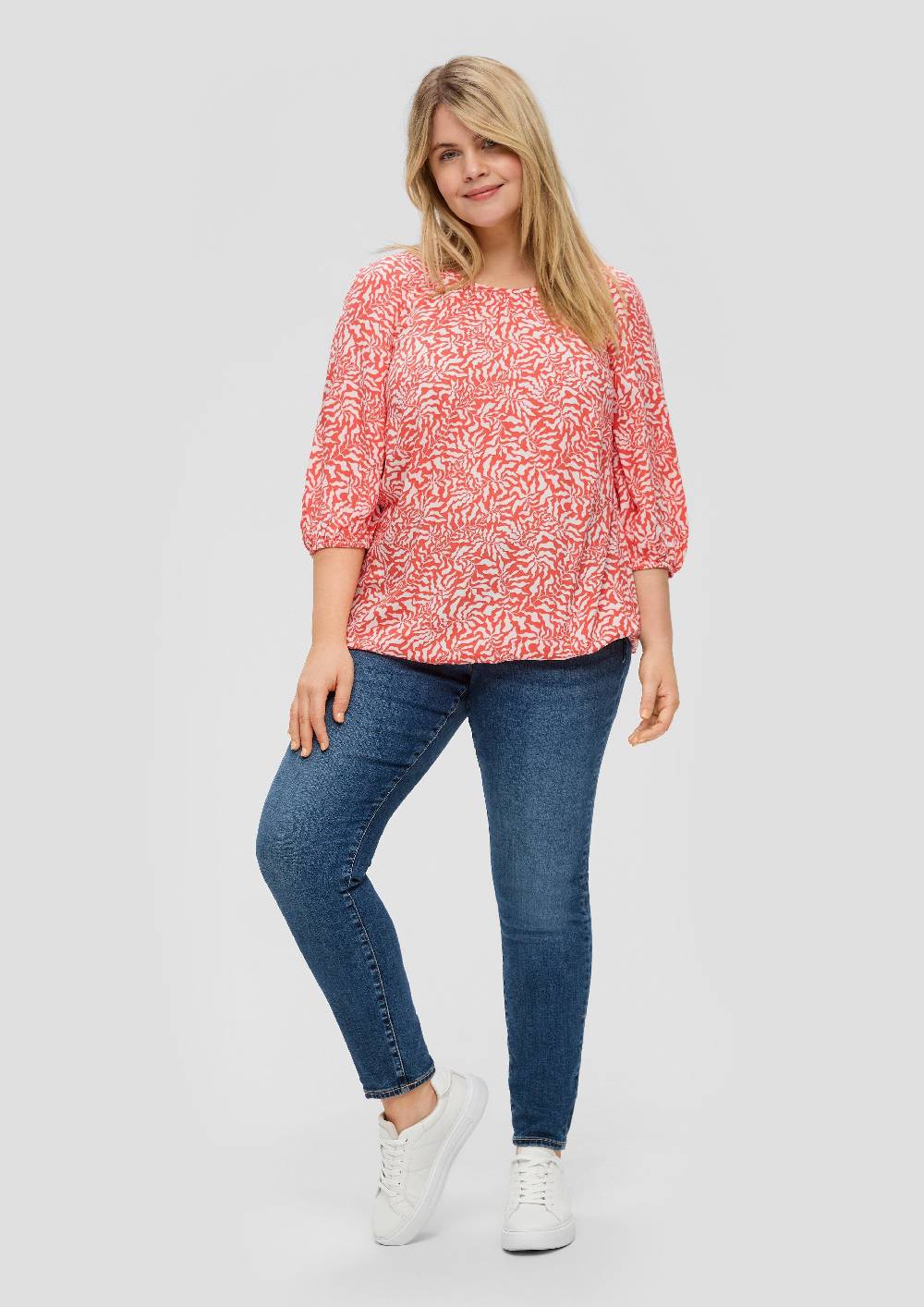 S.Oliver Viskosebluse In O-Shape