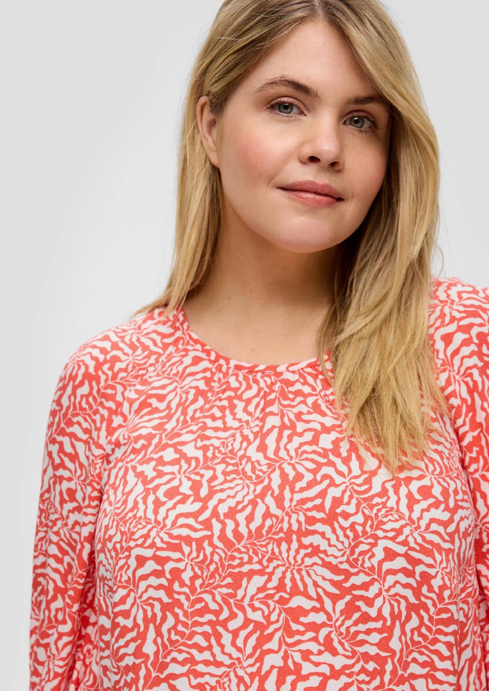 S.Oliver Viskosebluse In O-Shape