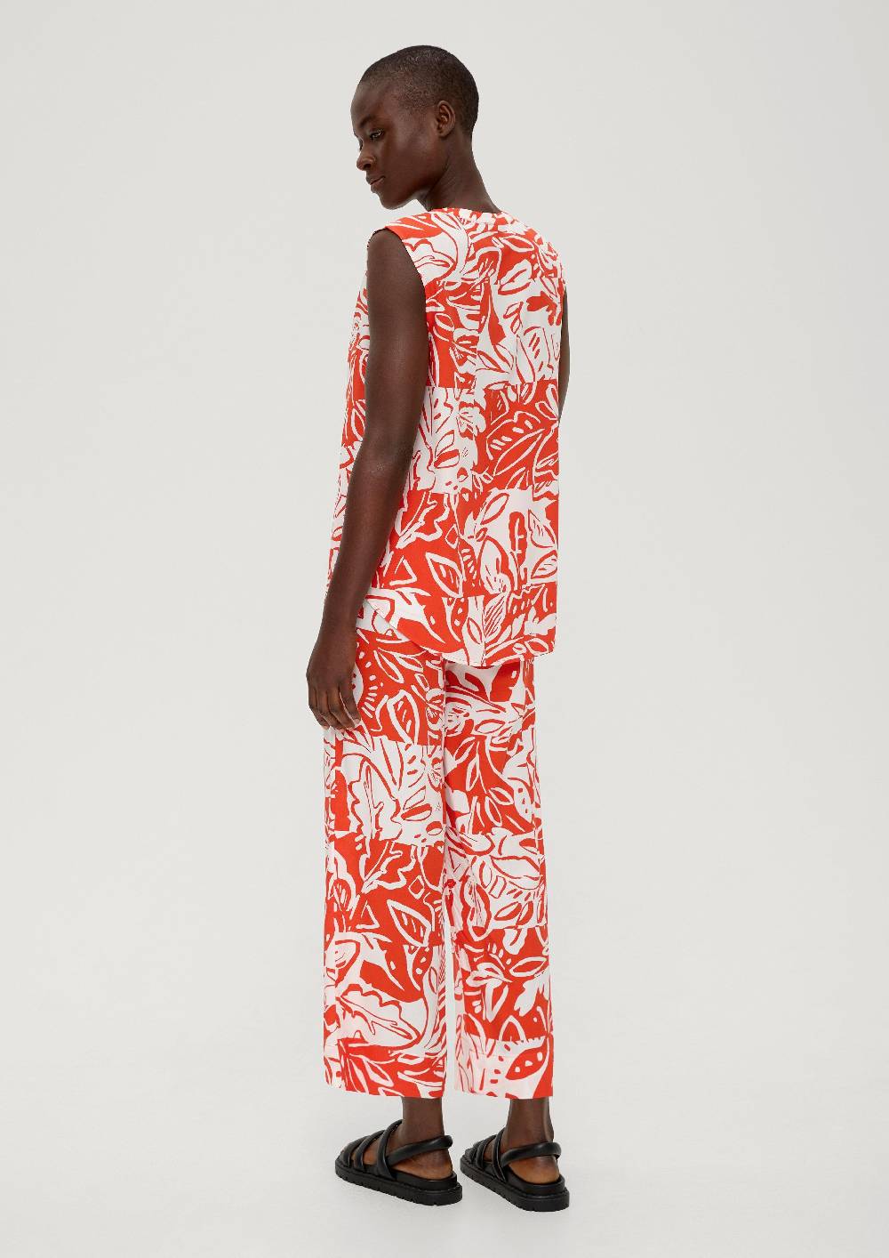 S.Oliver Viskosebluse Mit Raffung