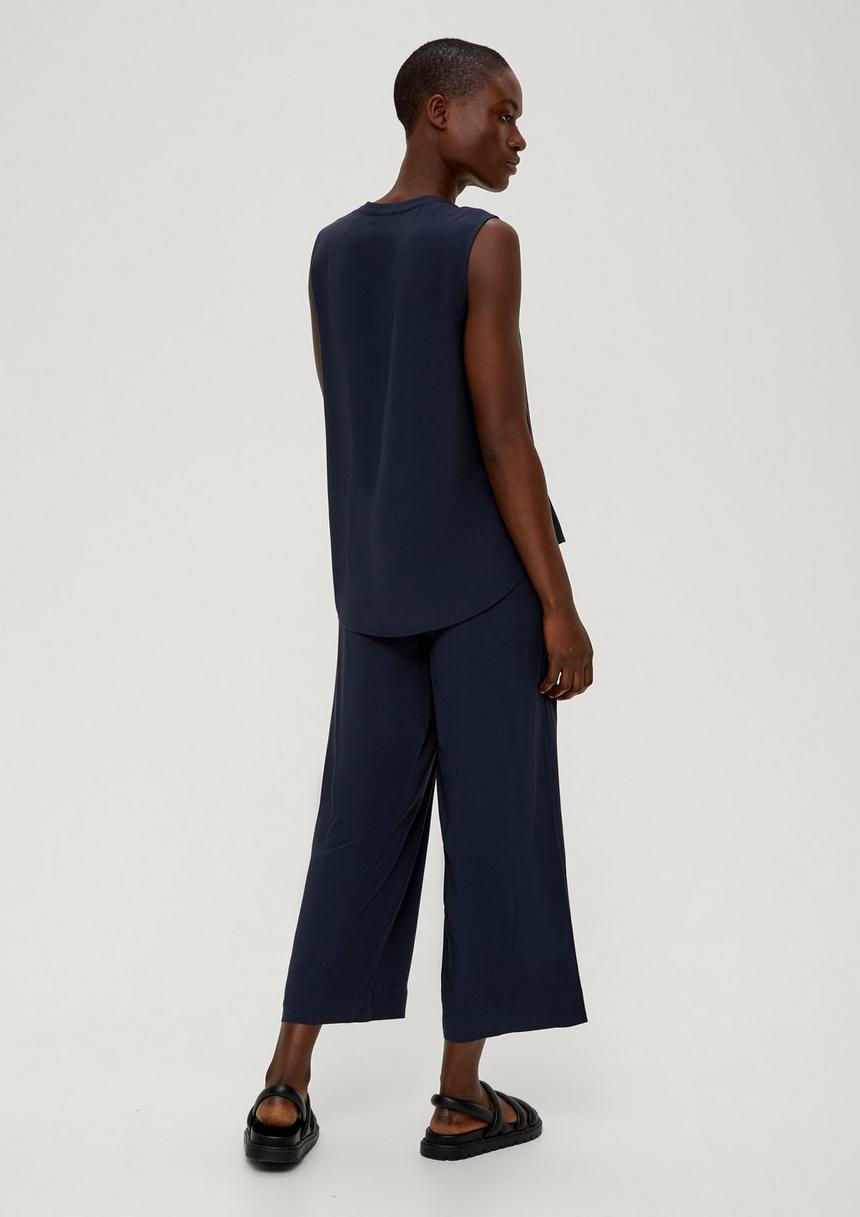 S.Oliver Viskosebluse Mit Raffung