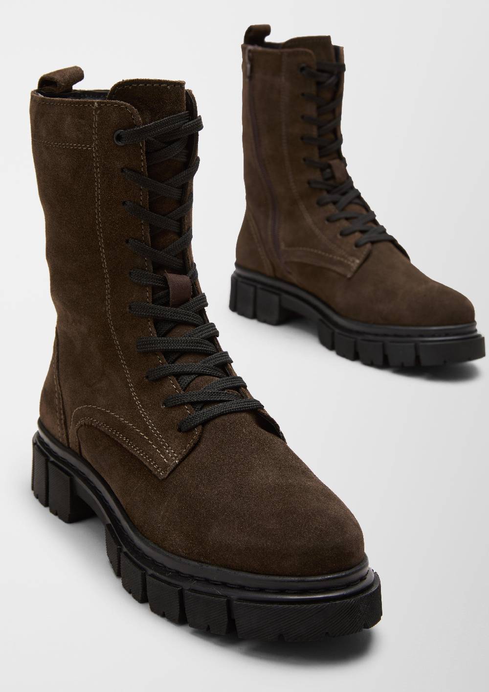 S.Oliver Warm Gefütterte Lederstiefel