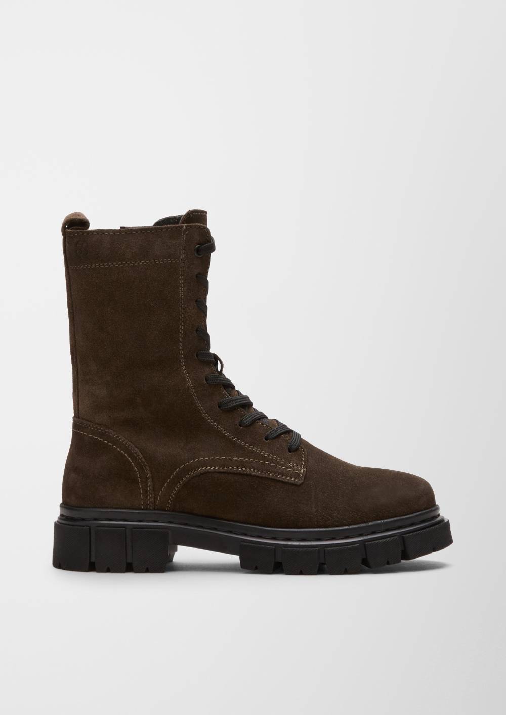 S.Oliver Warm Gefütterte Lederstiefel