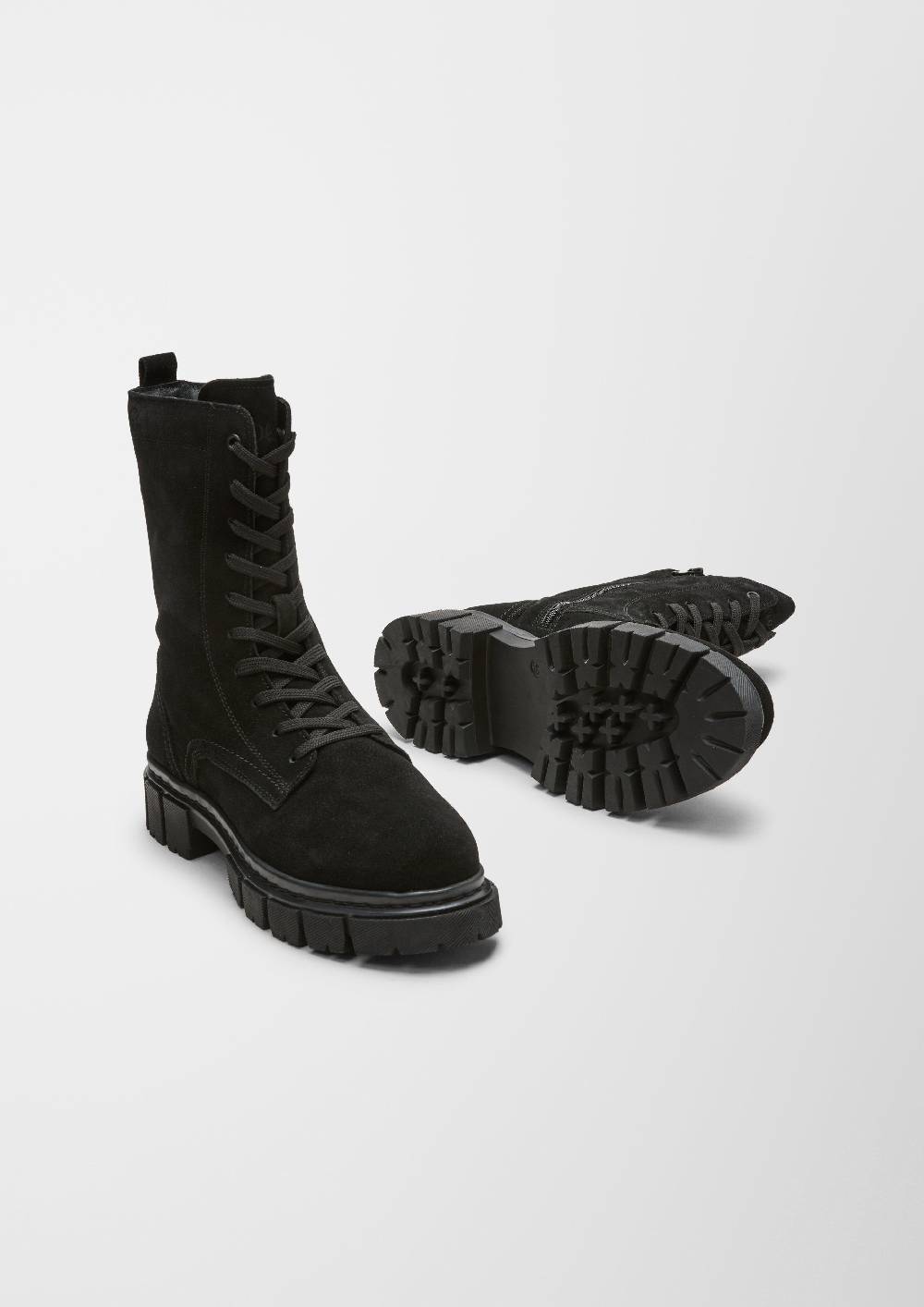 S.Oliver Warm Gefütterte Lederstiefel