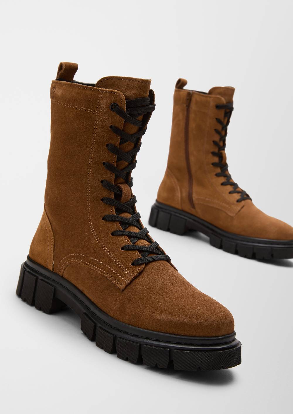 S.Oliver Warm Gefütterte Lederstiefel