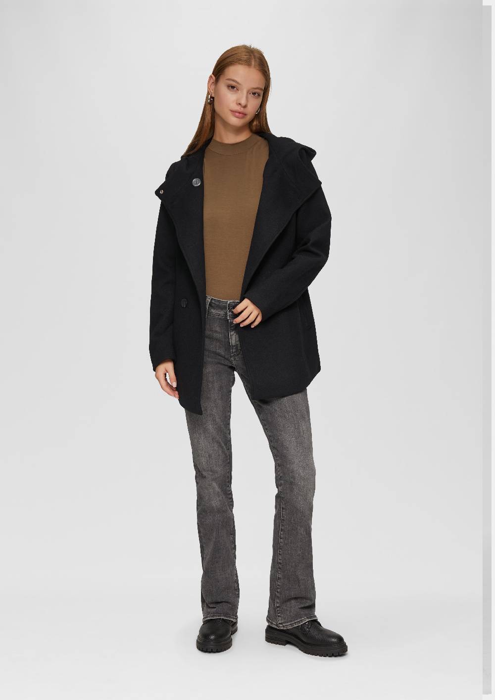 S.Oliver Wattierte Jacke Mit Kapuze