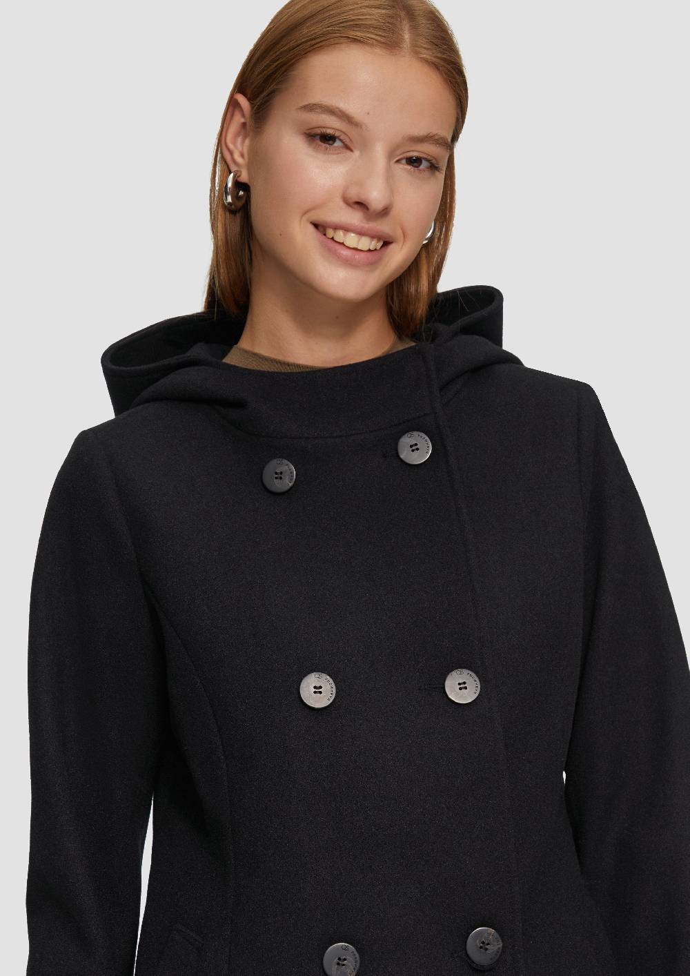 S.Oliver Wattierte Jacke Mit Kapuze