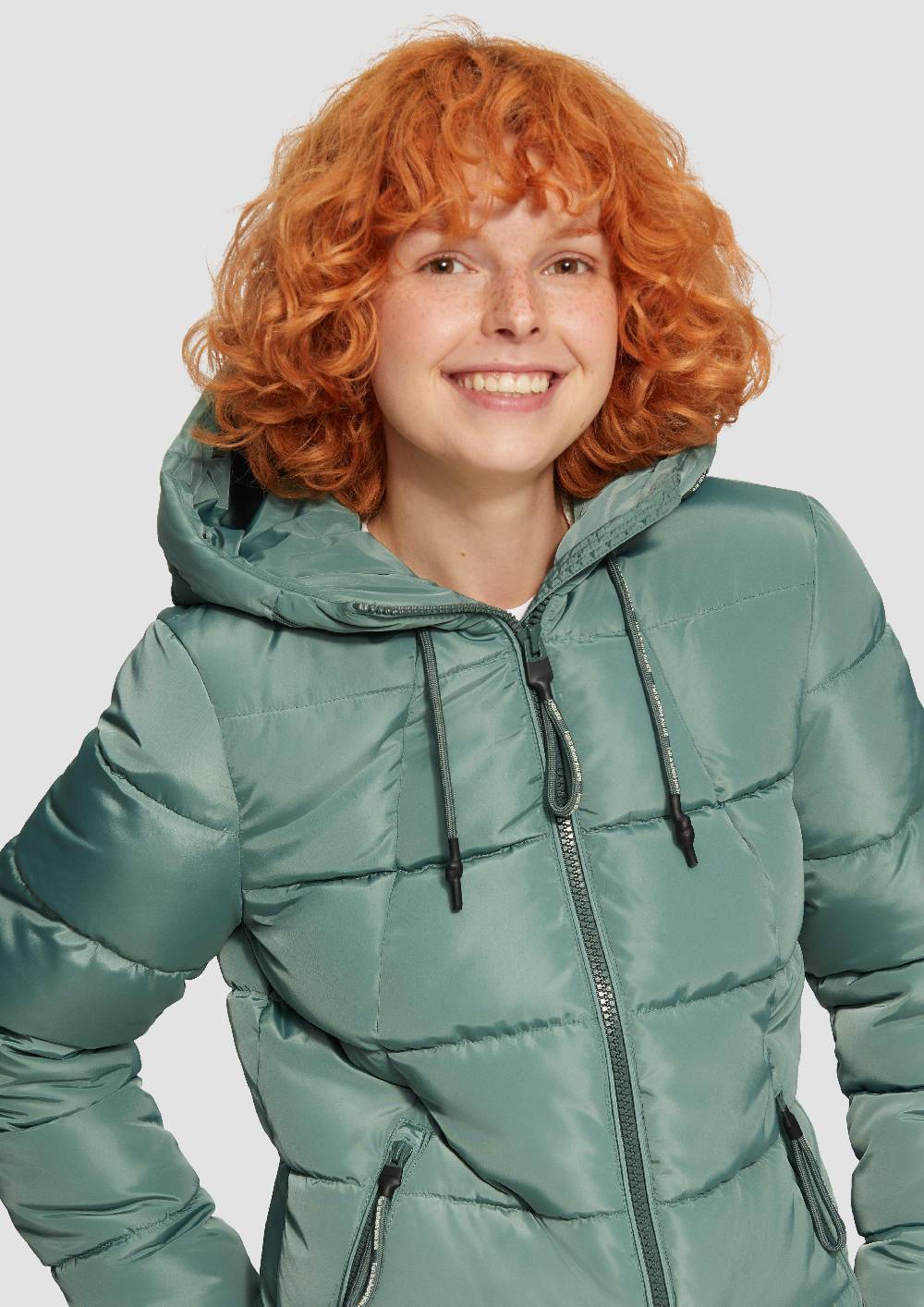 S.Oliver Wattierte Steppjacke Mit Kapuze