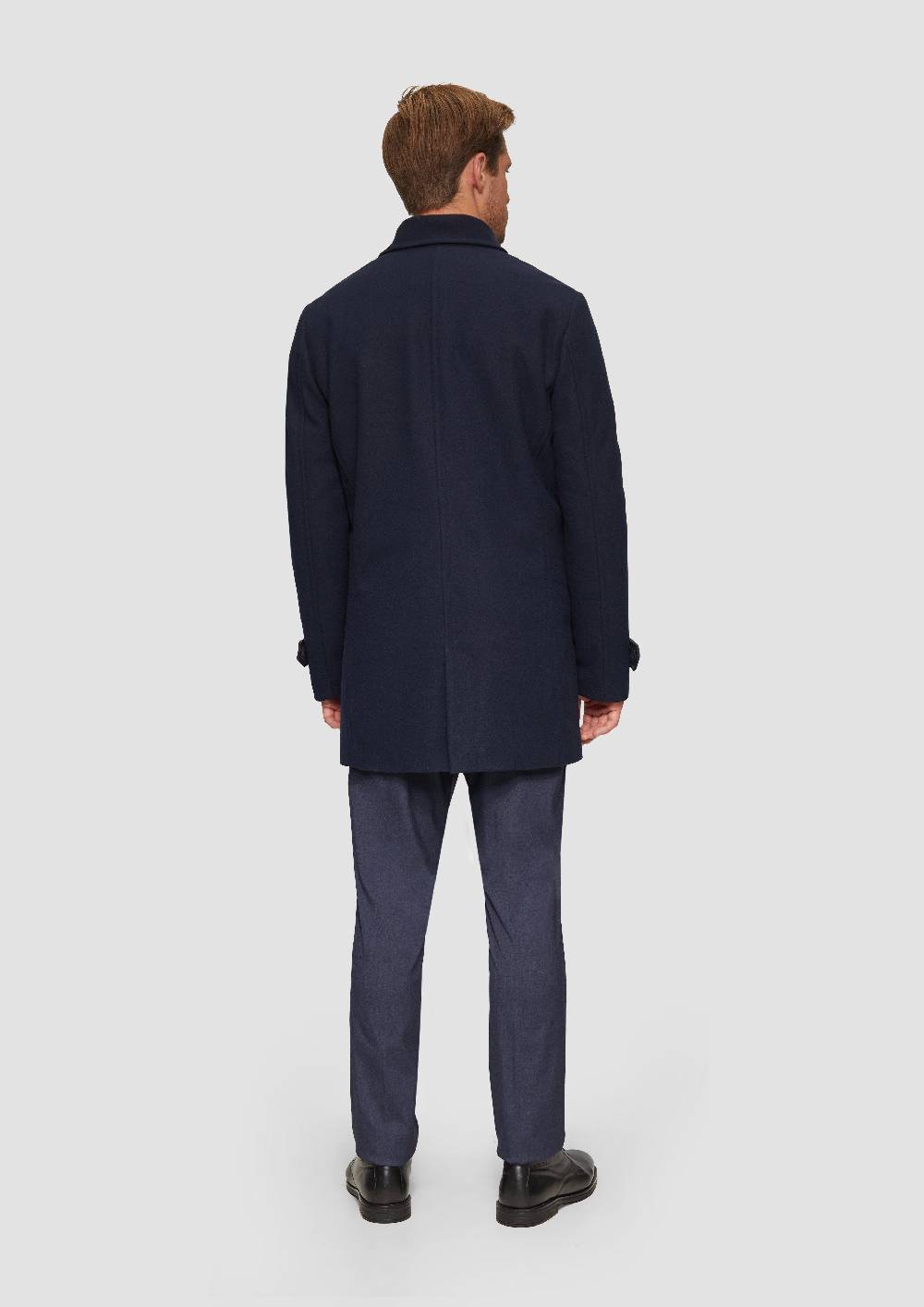 S.Oliver Wattierter Mantel In Woll-Optik