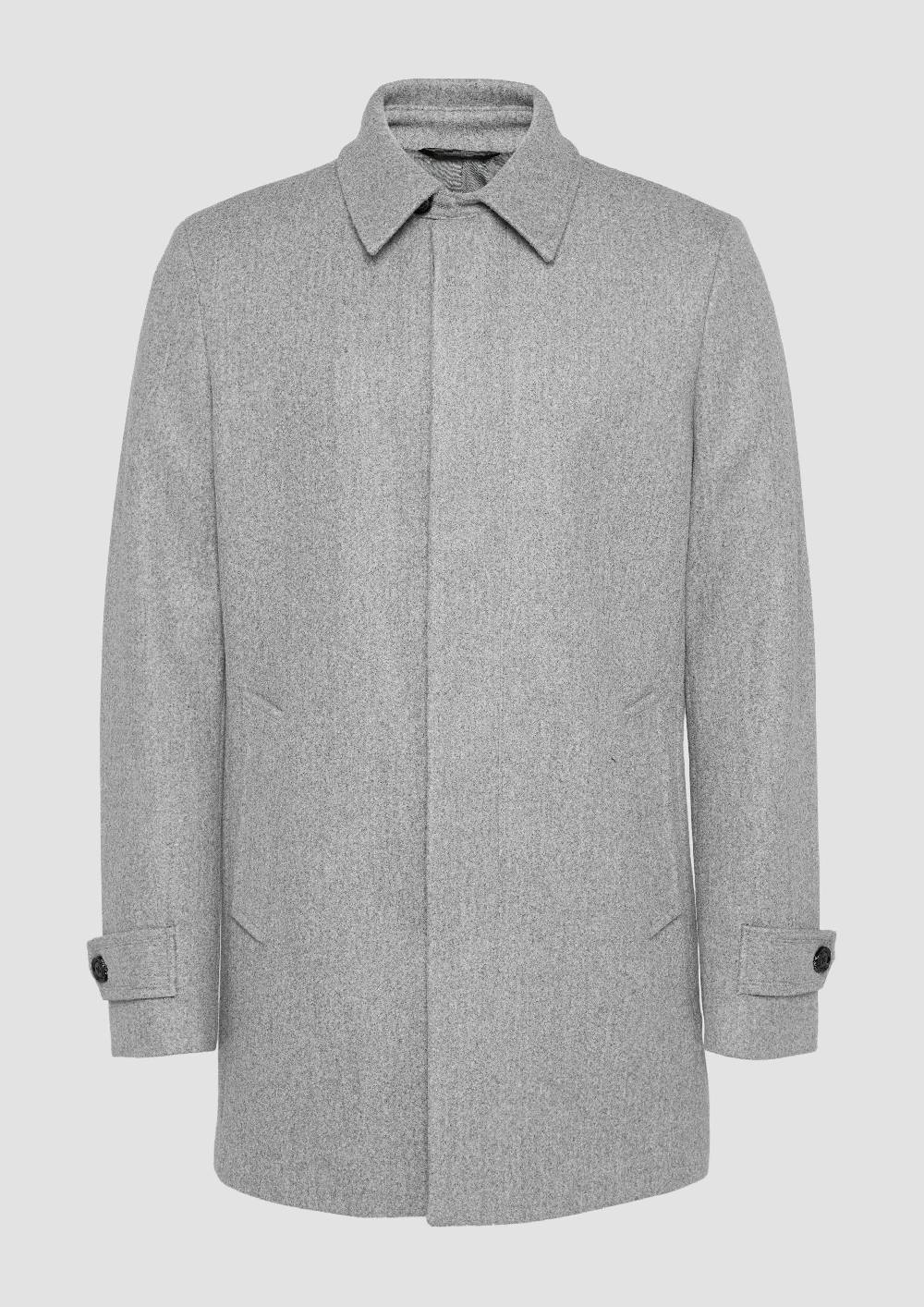 S.Oliver Wattierter Mantel In Woll-Optik