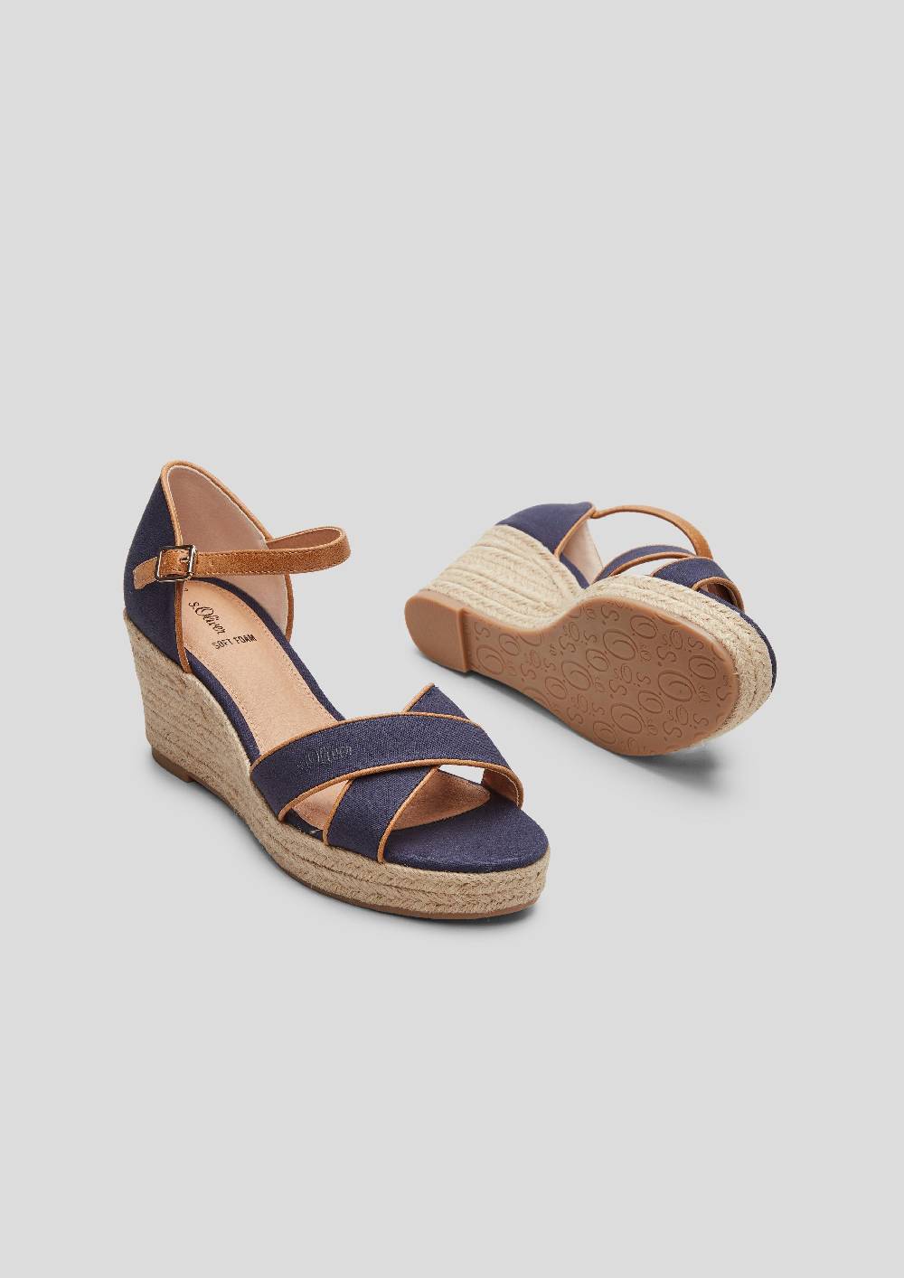 S.Oliver Wedges Im Materialmix