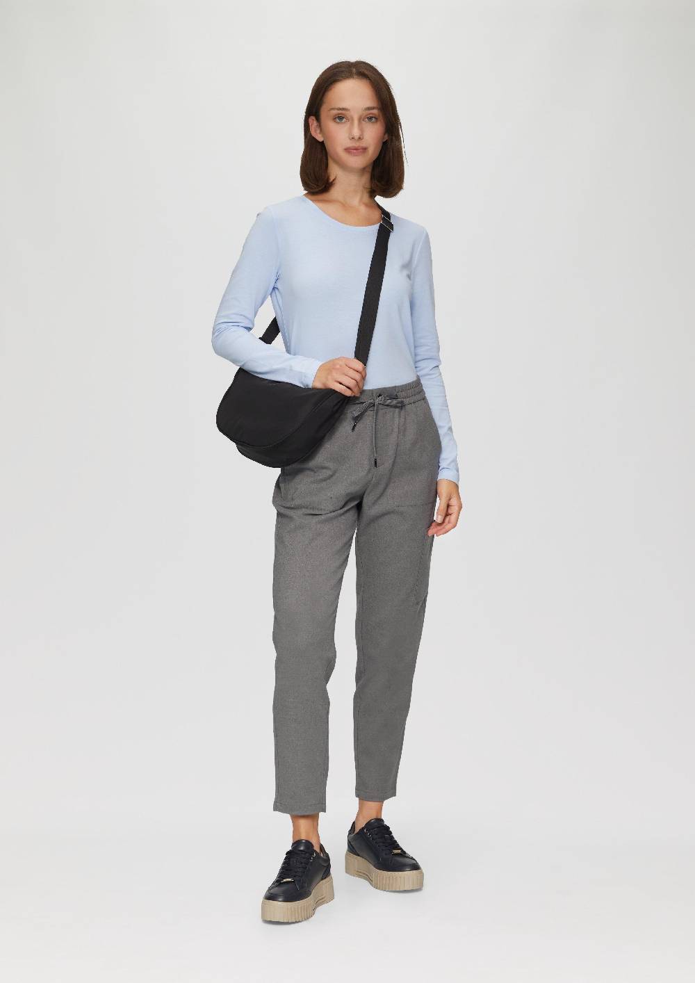 S.Oliver Weiche Relaxed-Jogpants Mit Tapered Leg